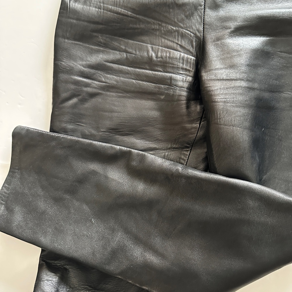 Calf Leather Pants Westco.